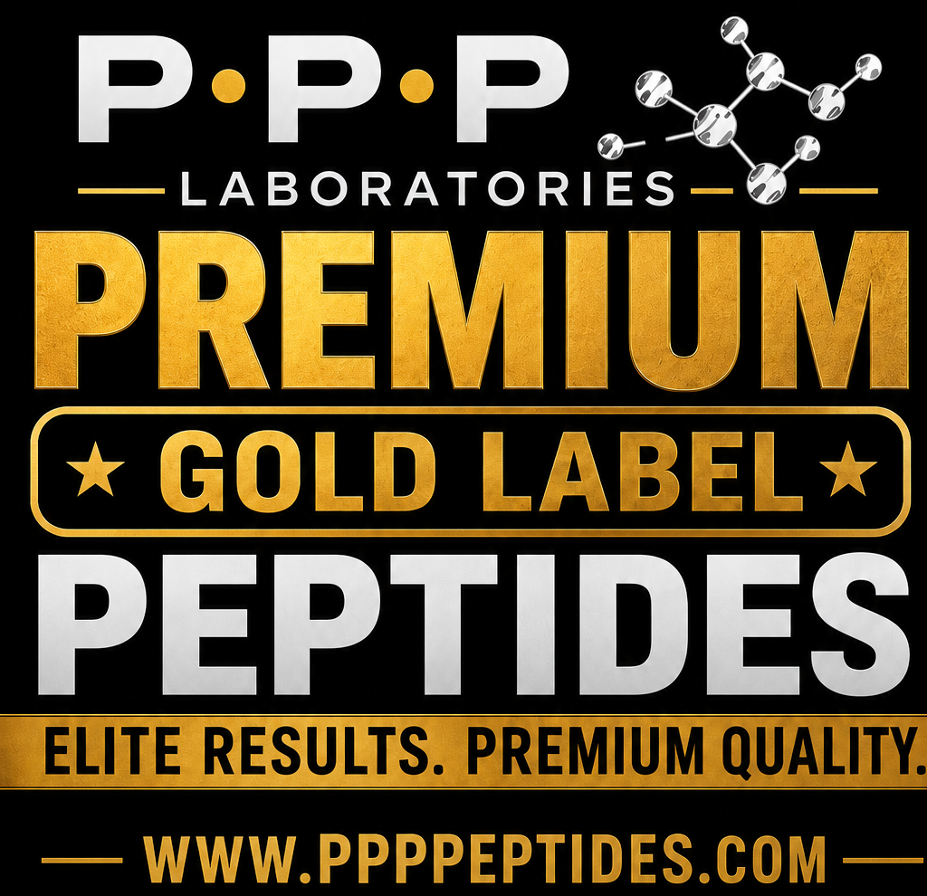 PPP Premium Gold Label Peptides logo
